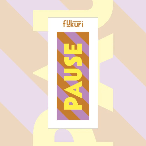 Bisque Stickerei-Set - DIY - Lesezeichen Pause