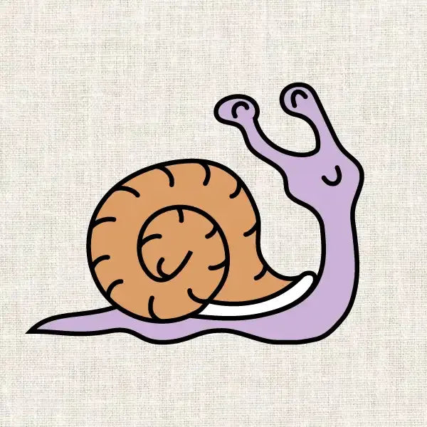 Antique White Stickset - DIY - Schnecke