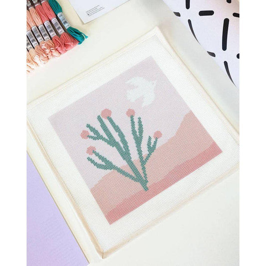 Light Gray Stickset - Wüstenkaktus