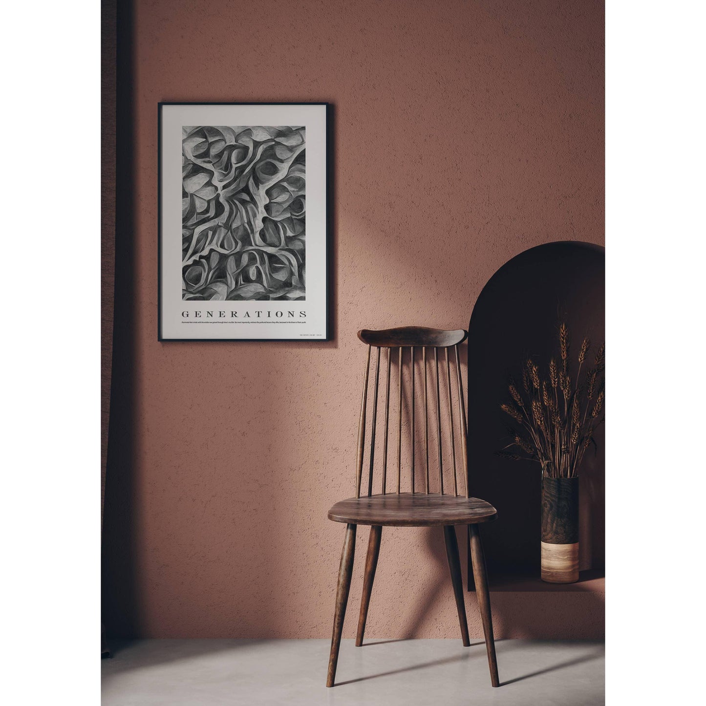 Dim Gray Generations-Plakat: 50 x 70 cm