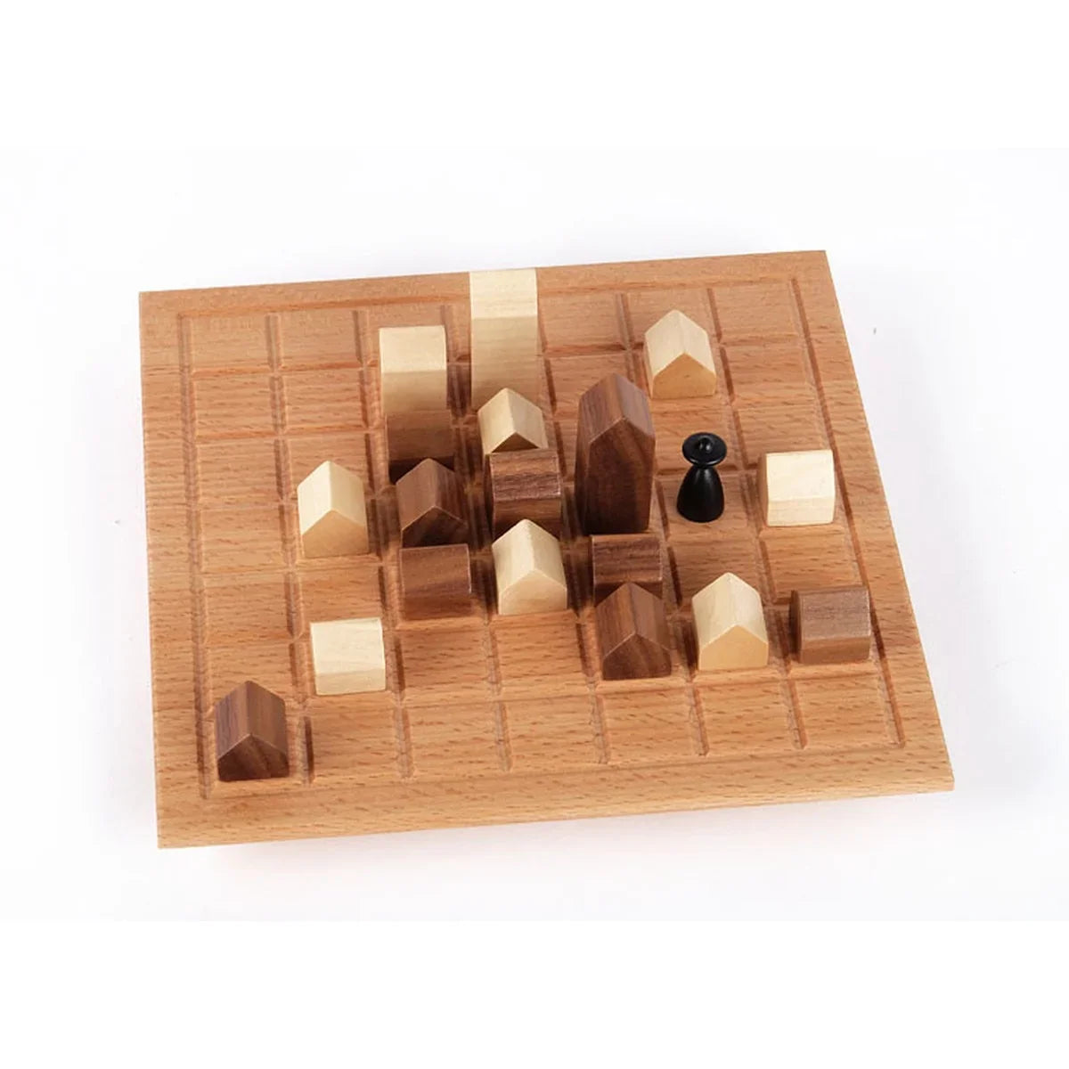 Brettspiel aus Holz - Lass die Kirche im Dorf - Bild 3