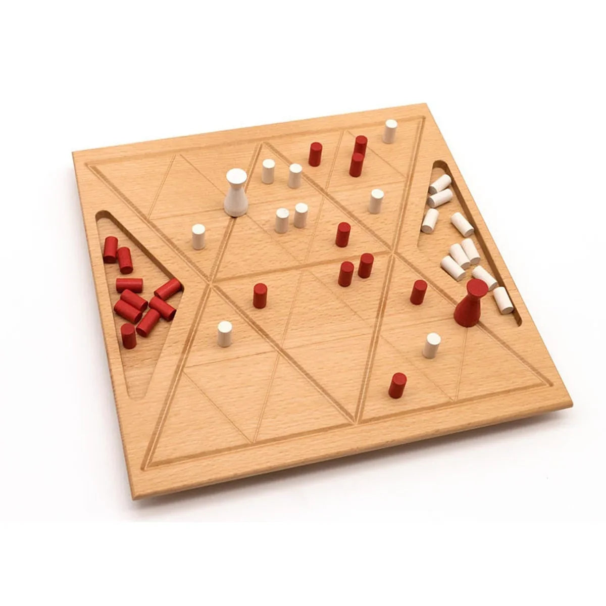 Brettspiel Triangoli aus Holz 2 Spieler - Bild 3
