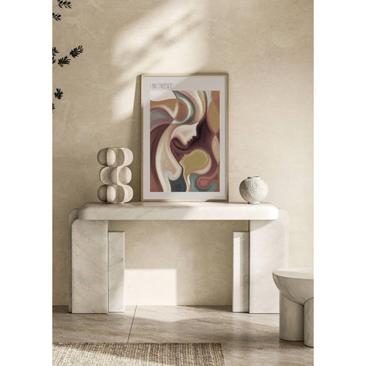 Dark Gray Each Moment-Poster: 50 x 70 cm