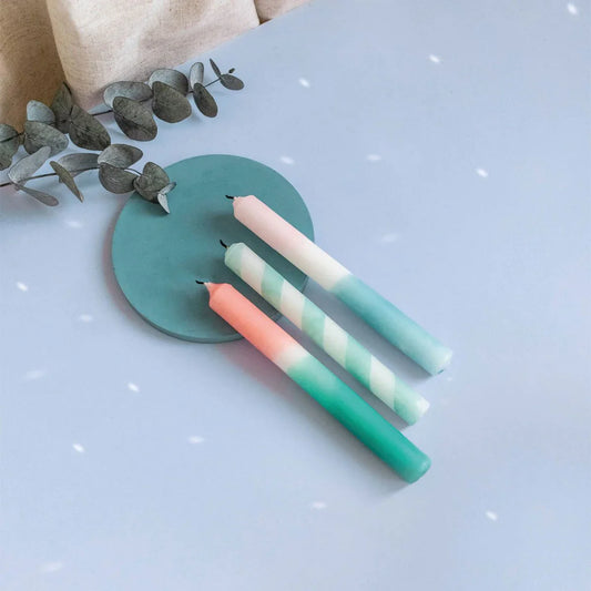 Light Steel Blue DIY Set 09 - Kerzen Mint