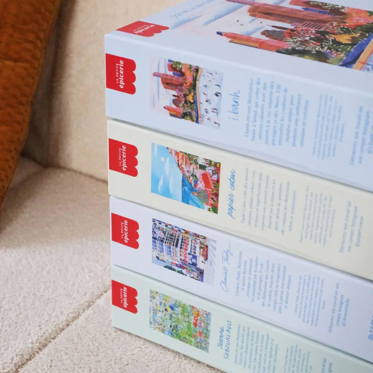 Light Gray Puzzle Positano - 1000 Teile