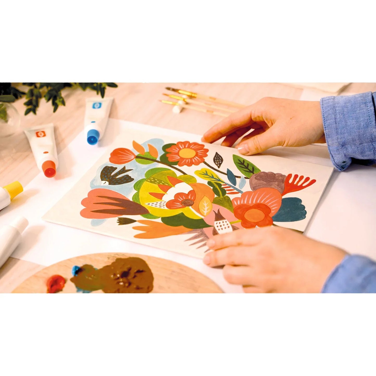 Peach Puff Atelier 23, Malerei Abstrakt