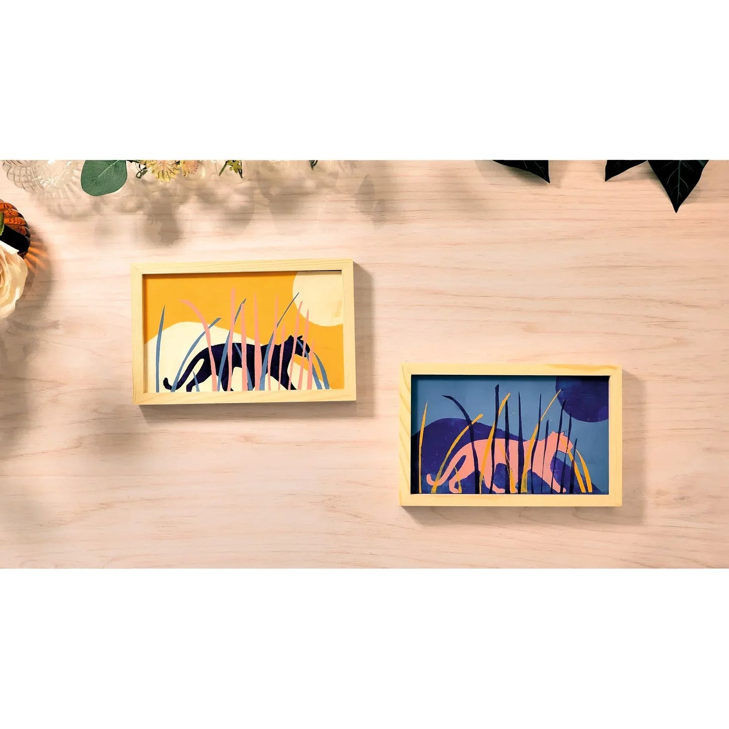 Wheat Atelier 47, Gel-Druck Panther