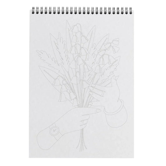 Malbuch A4 - Blumenstrauß - Bild 2