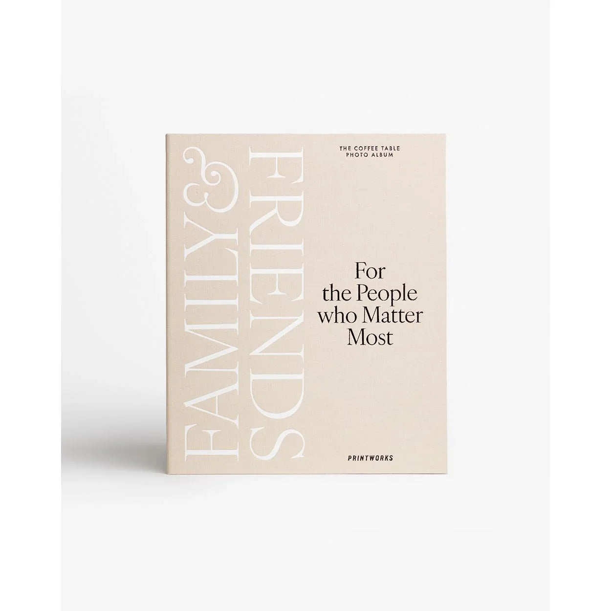 Beige Photo Album - Family and Friends, Beige