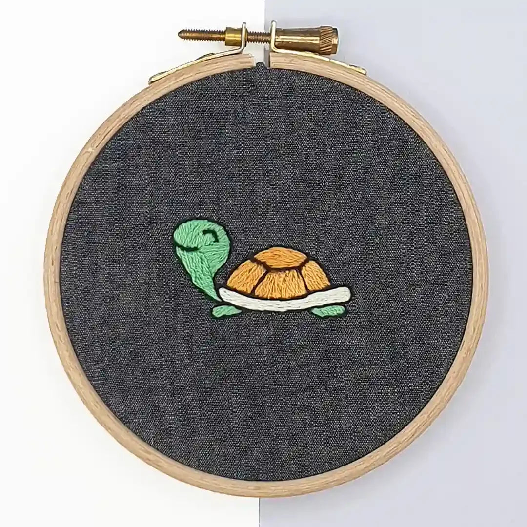 Dark Slate Gray Stickset - DIY - Schildkröte