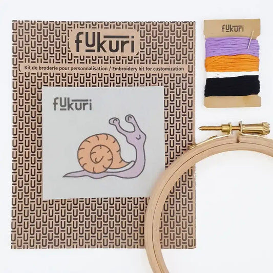 Light Gray Stickset - DIY - Schnecke