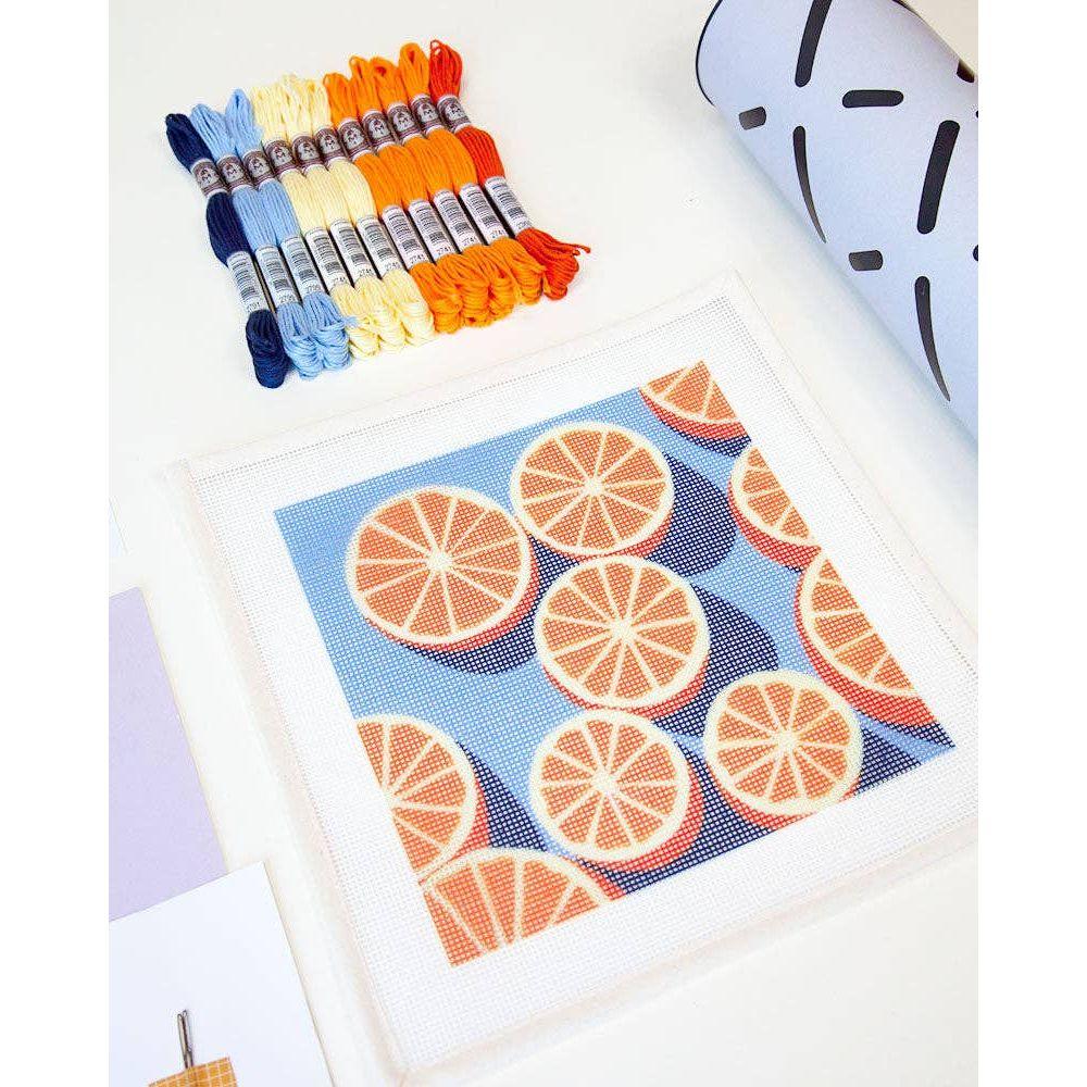 Beige Stickset - Agrumes