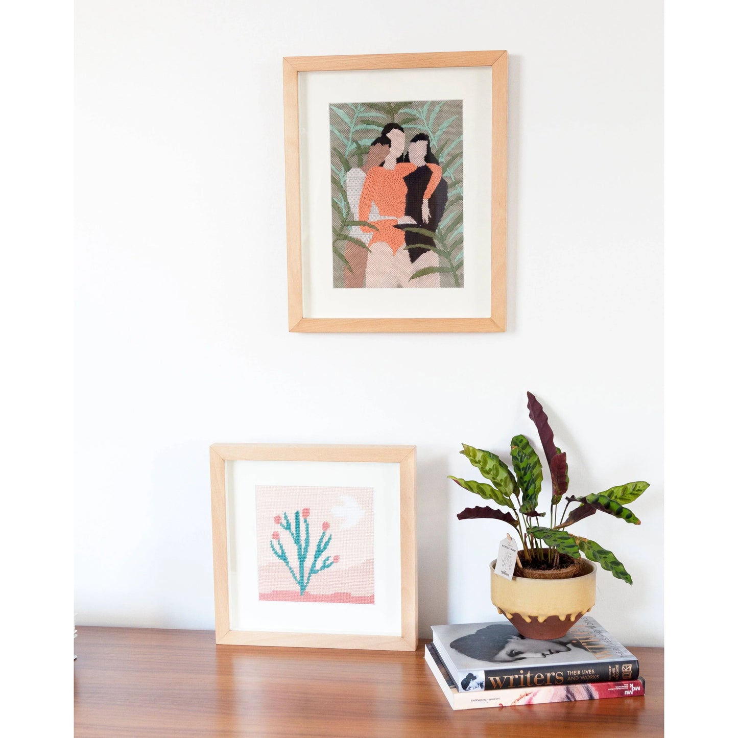 Misty Rose Stickset - Wüstenkaktus