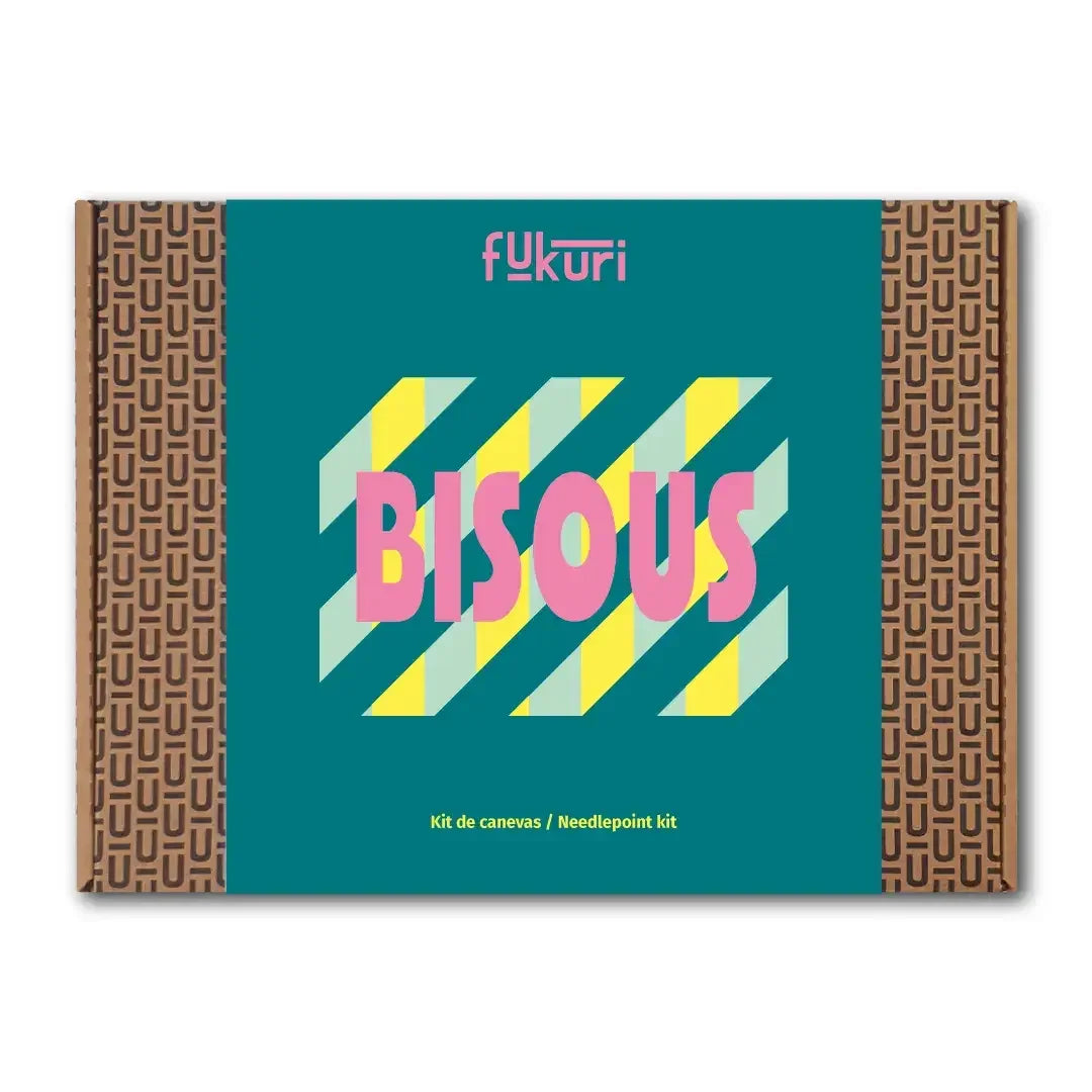 Dark Cyan Stickpackung - DIY - KÜSSE