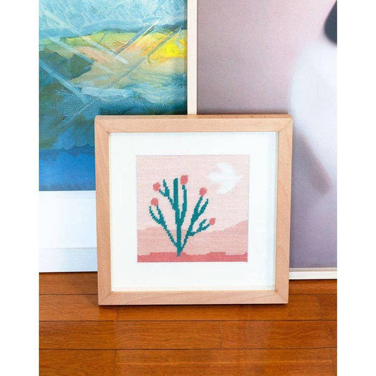 Light Gray Stickset - Wüstenkaktus