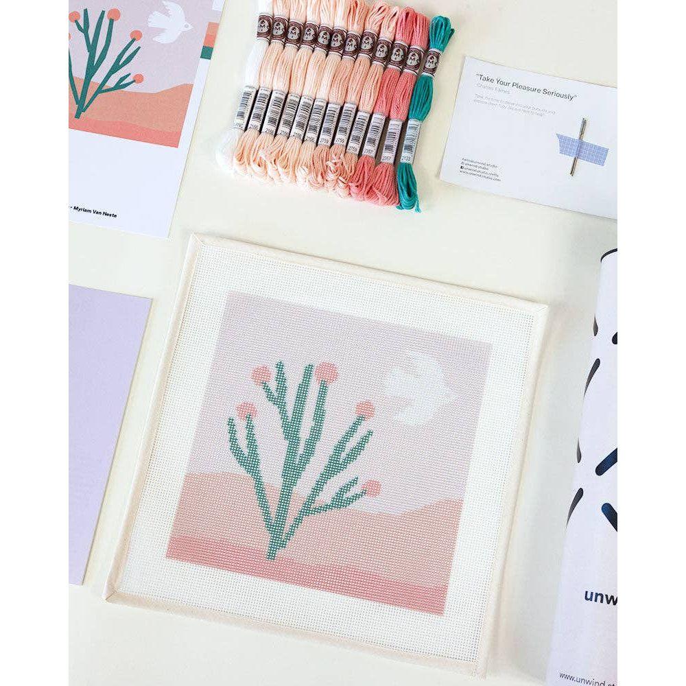 Light Gray Stickset - Wüstenkaktus