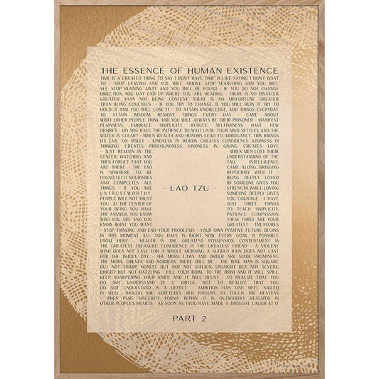 Tan Poster „Lao Tzu Teil 2“: 50 x 70 cm