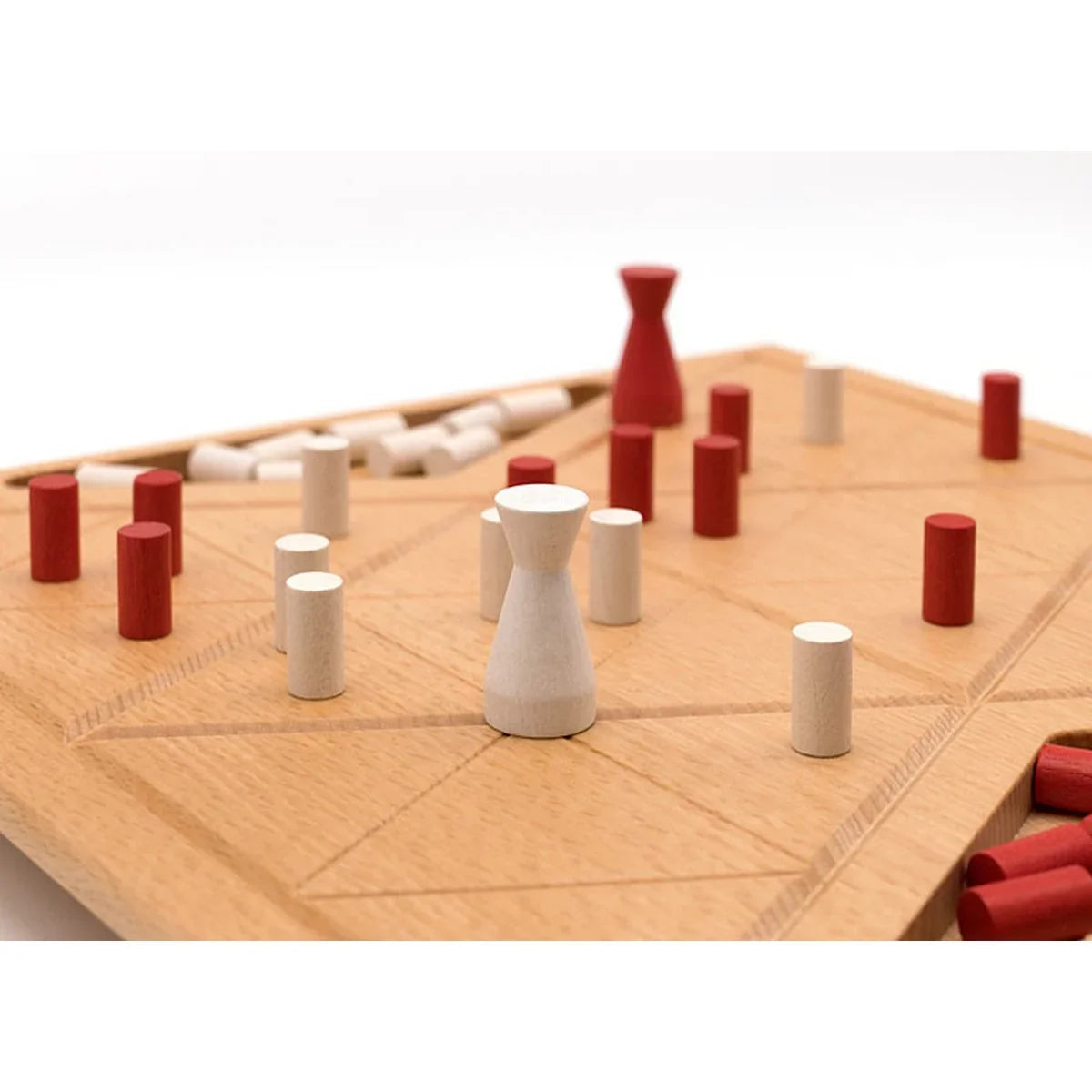 Brettspiel Triangoli aus Holz 2 Spieler - Bild 2