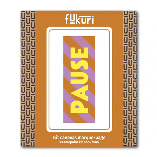 Chocolate Stickerei-Set - DIY - Lesezeichen Pause