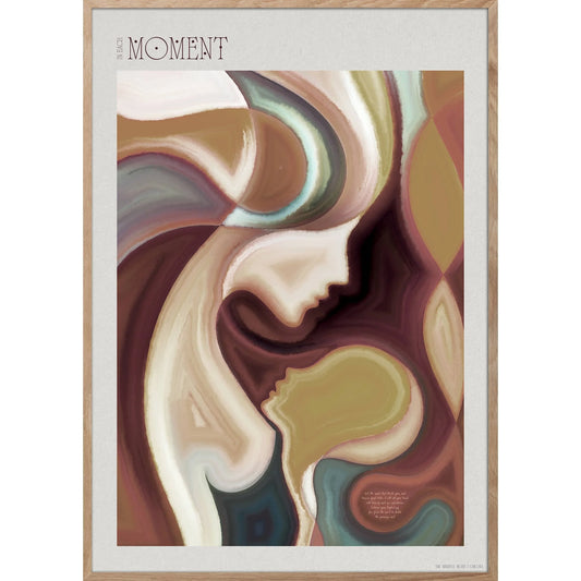 Rosy Brown Each Moment-Poster: 50 x 70 cm