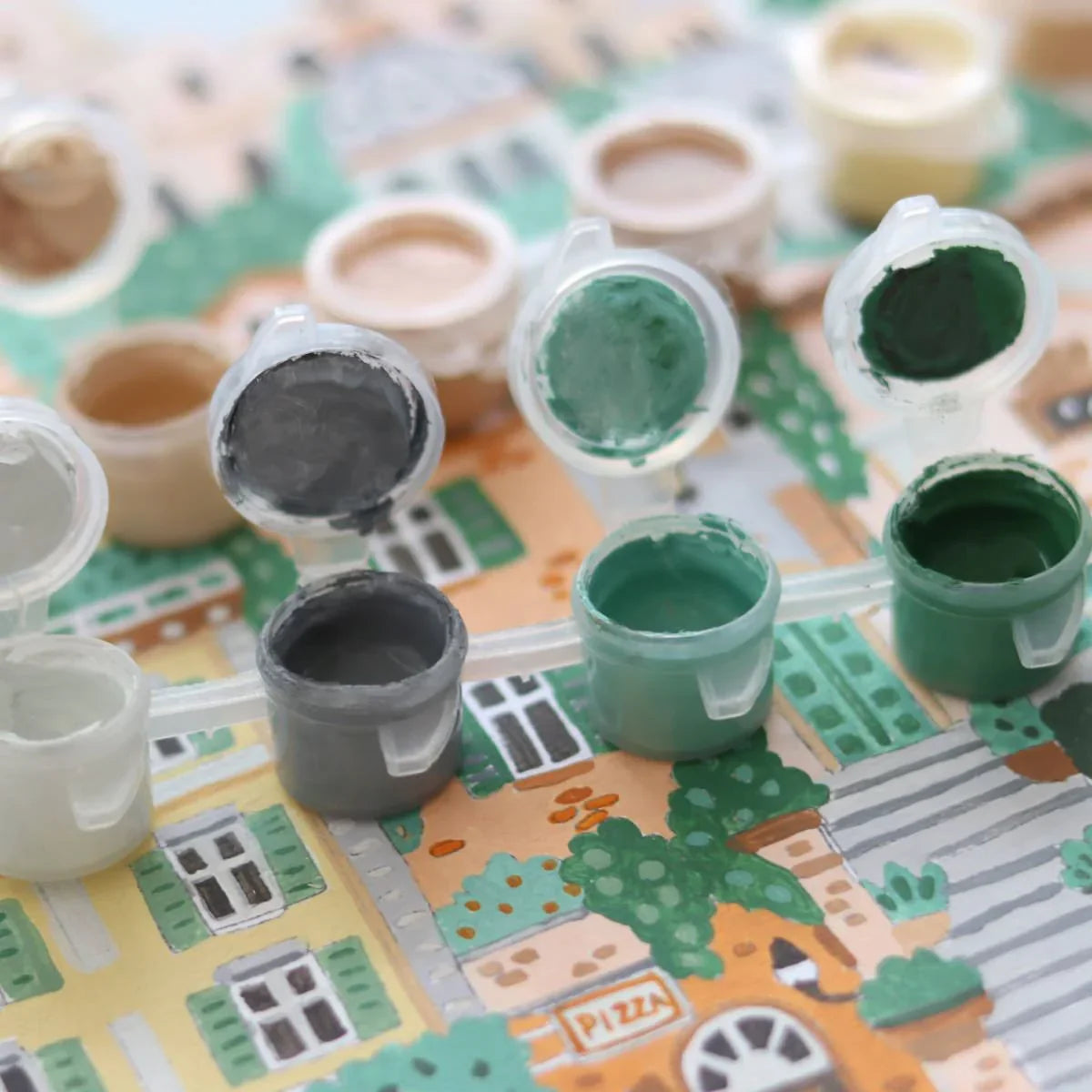 Gray Malen nach Zahlen Set - Rom