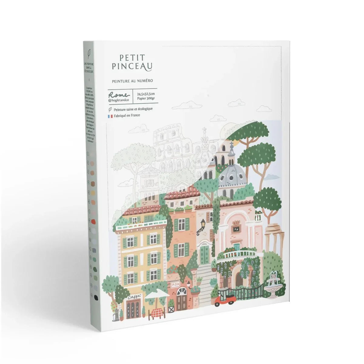 Antique White Malen nach Zahlen Set - Rom