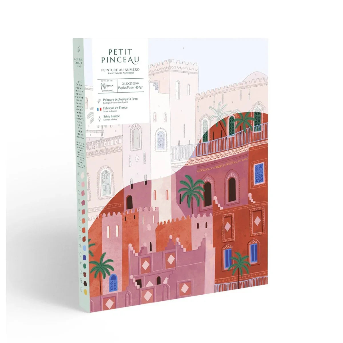 Antique White Malen nach Zahlen Set - Marokko