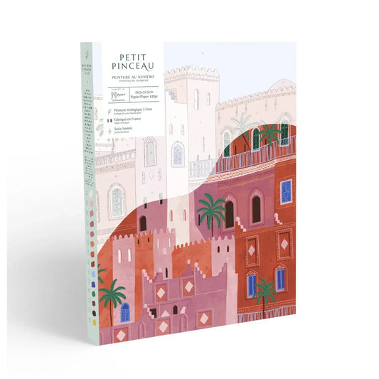 Antique White Malen nach Zahlen Set - Marokko