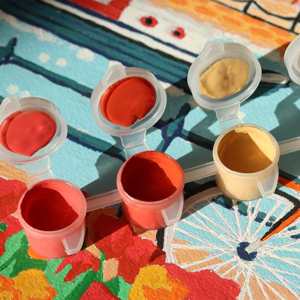 Gray Malen nach Zahlen Set - Amsterdam