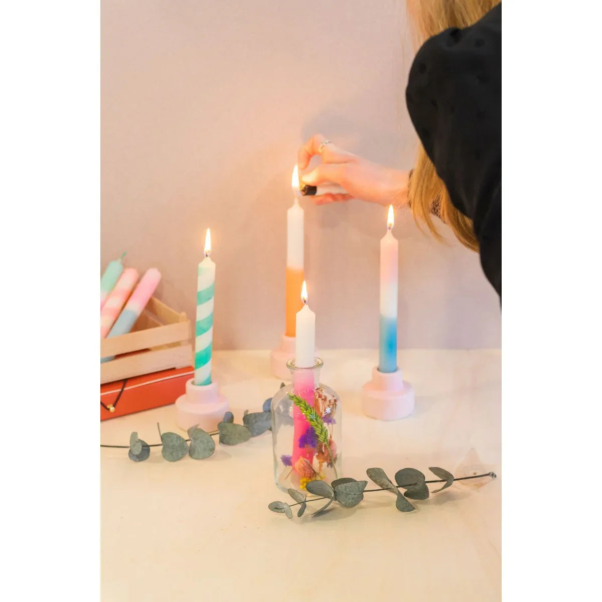 Tan DIY Set 09 - Kerzen Mint