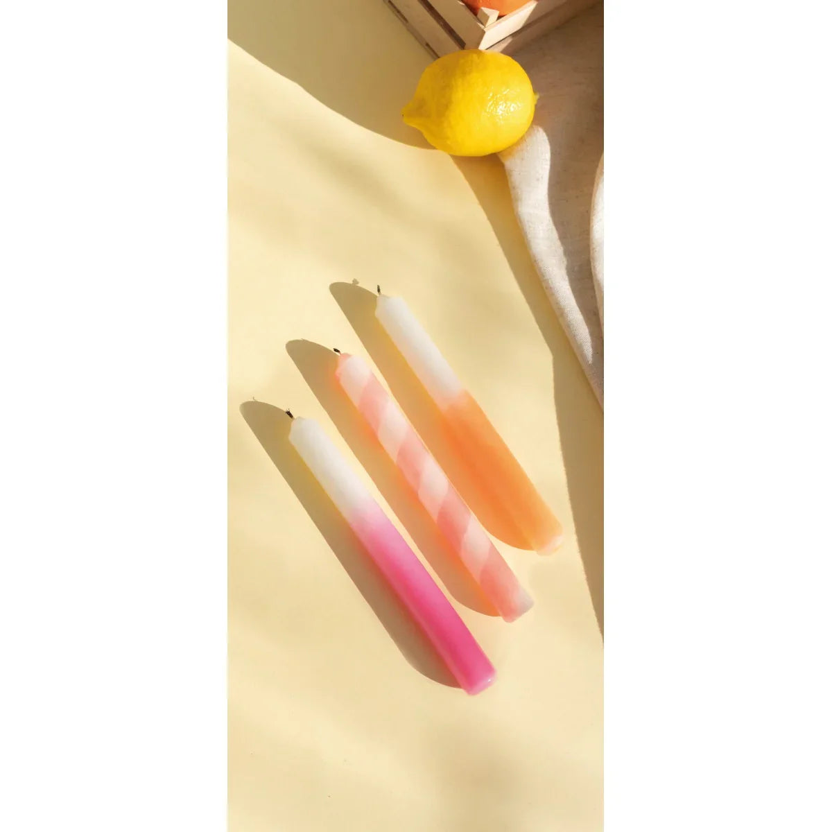 Wheat DIY Set 09 - Kerzen Zitrusfrüchte