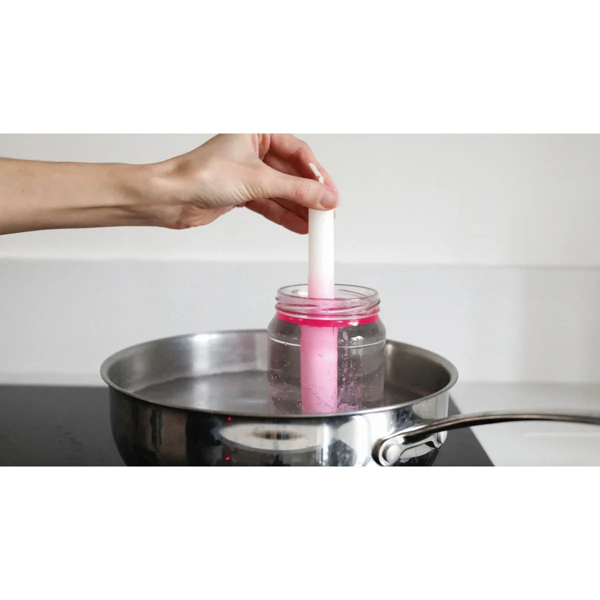 Light Gray DIY Set 09 - Kerzen Zitrusfrüchte