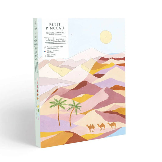 Antique White Malen nach Zahlen Set - Sahara