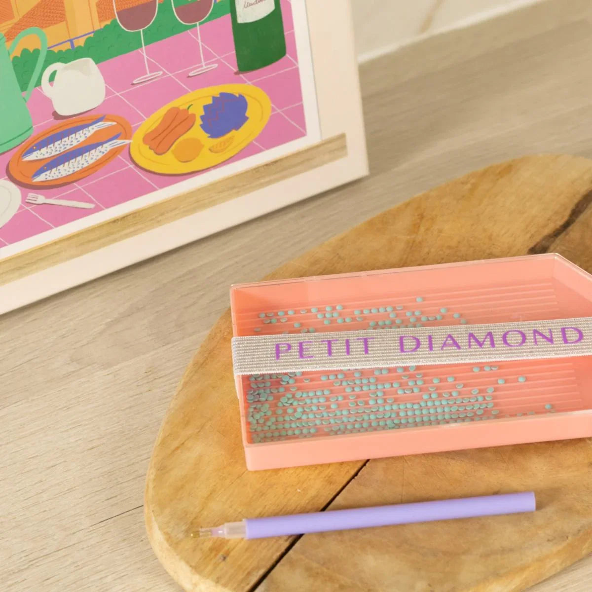 Tan Diamond Painting Set - Menton