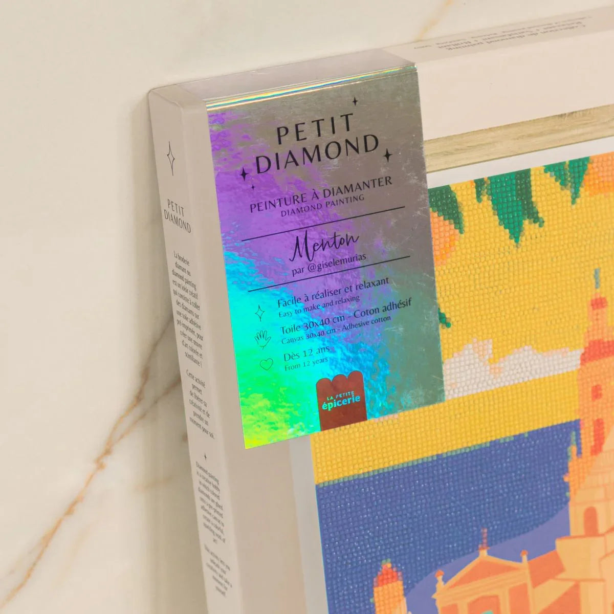 Gray Diamond Painting Set - Menton