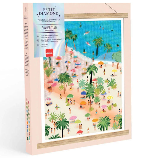 Light Gray Diamond Painting Set - Summer Time