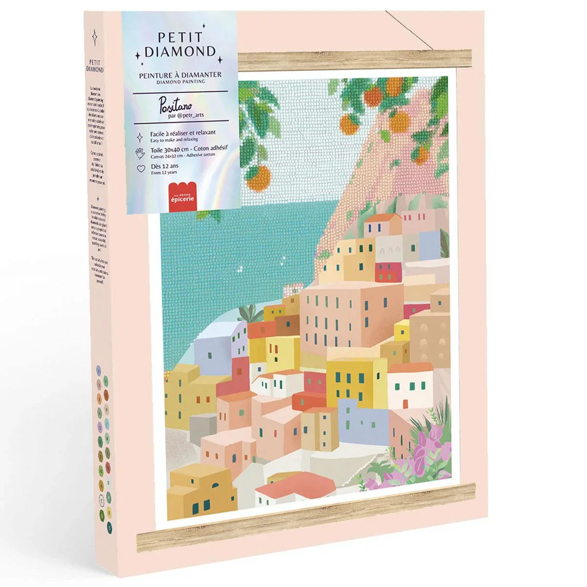 Light Gray Diamond Painting Set - Positano