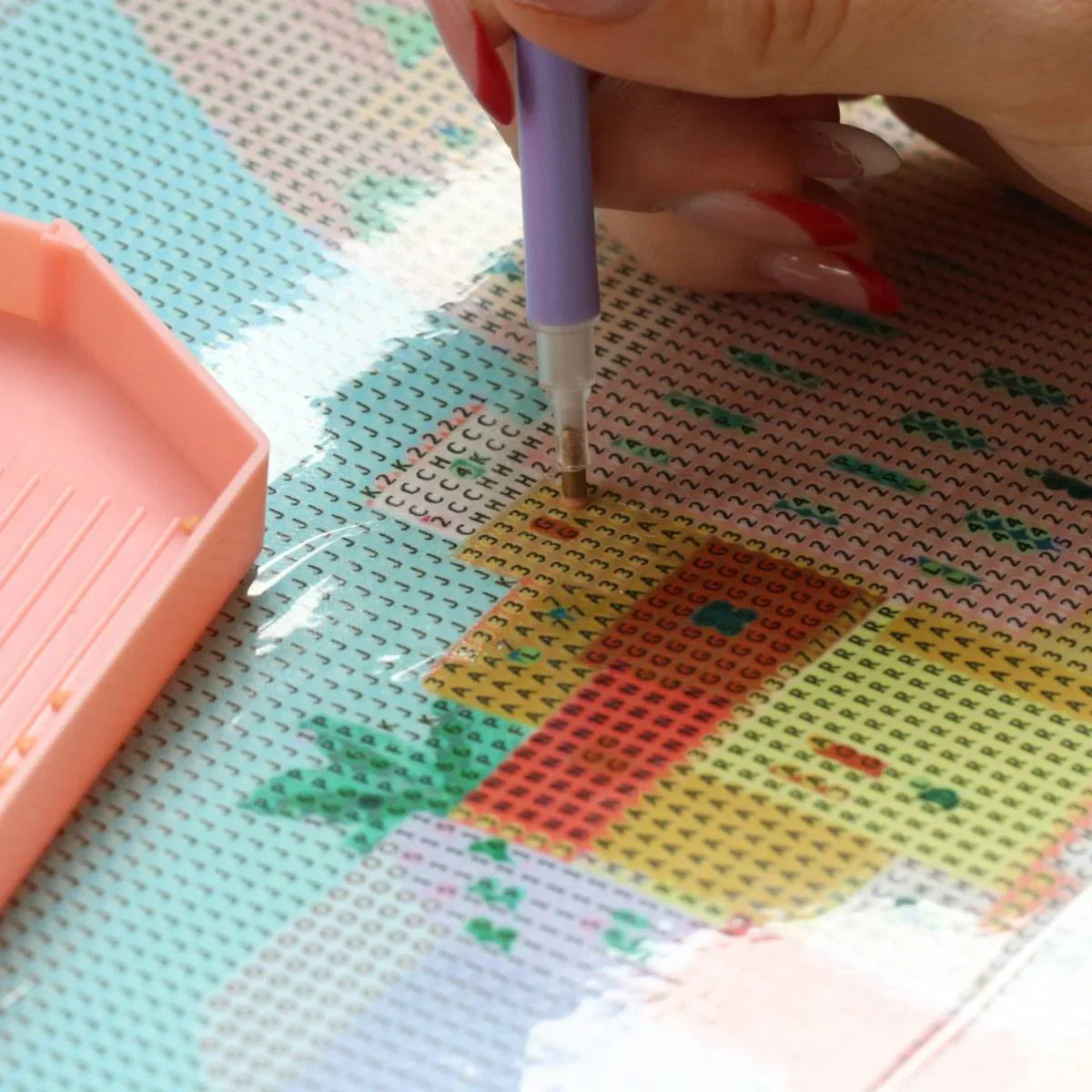 Gray Diamond Painting Set - Positano