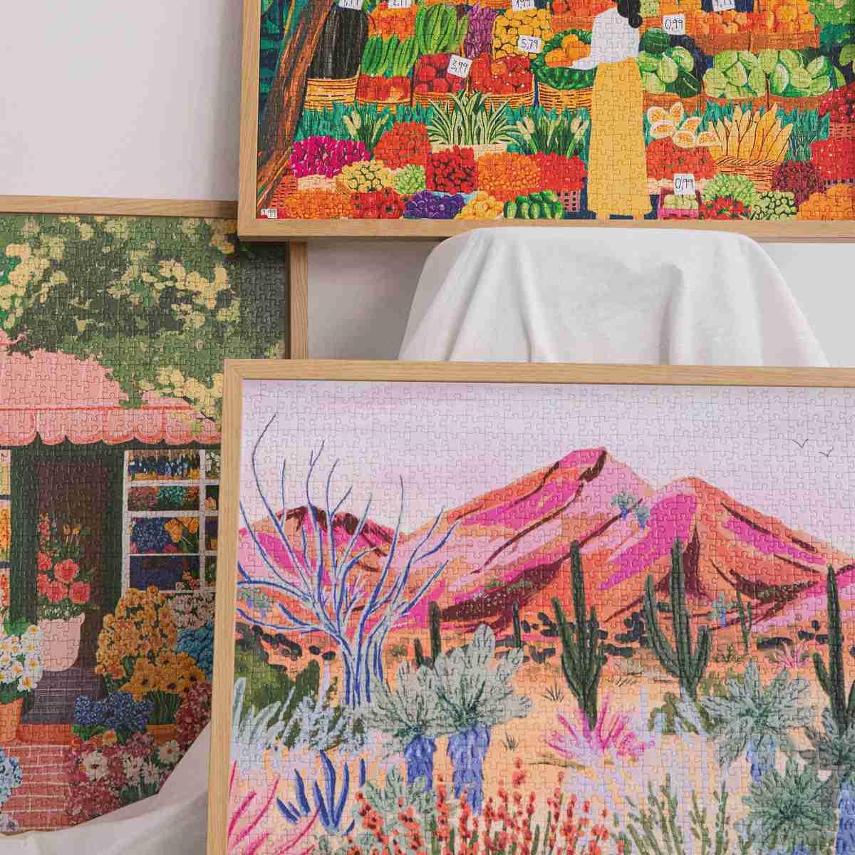 Rosy Brown Puzzle Bright Desert - 1000 Teile