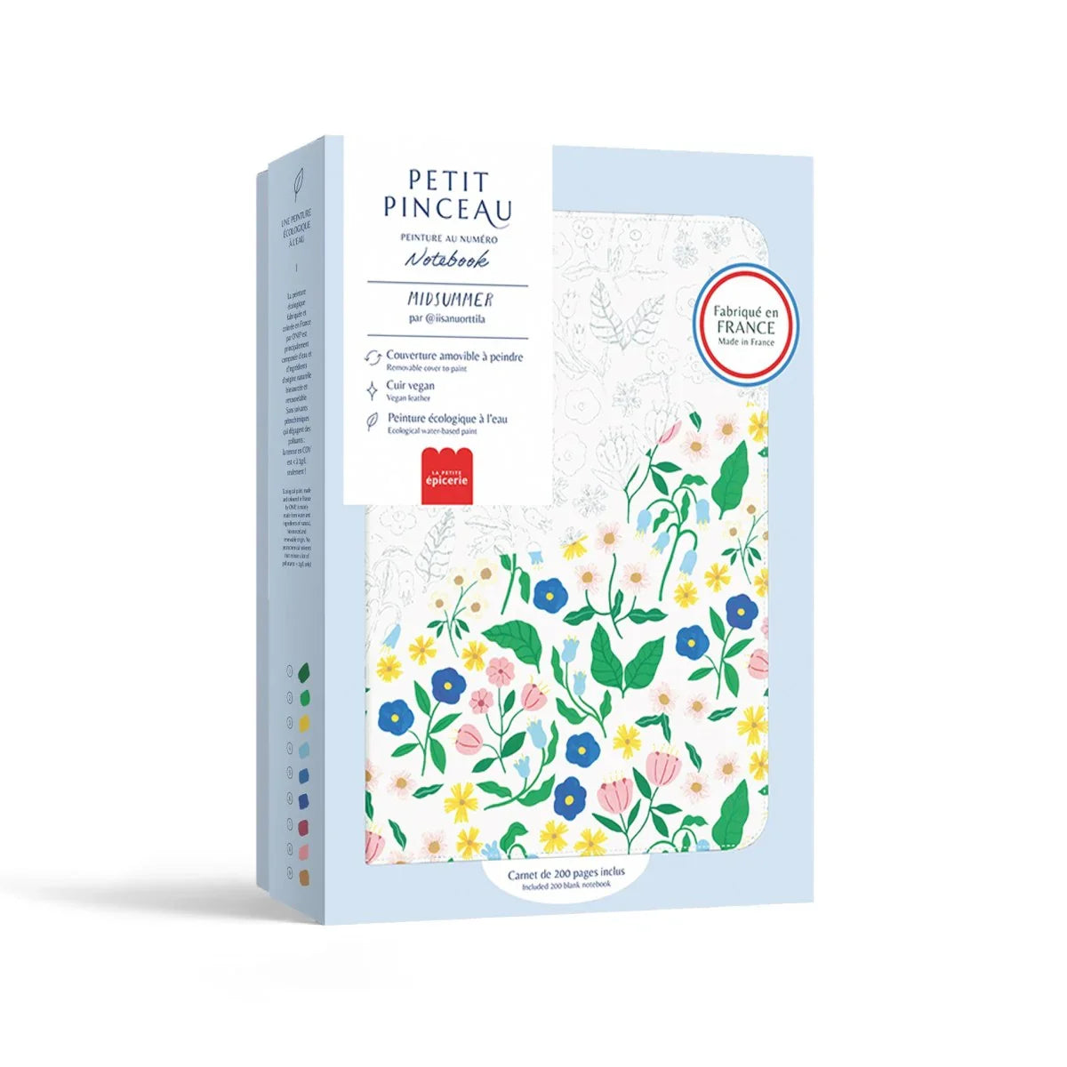 Lavender Malen nach Zahlen - Notizbuch Midsummer