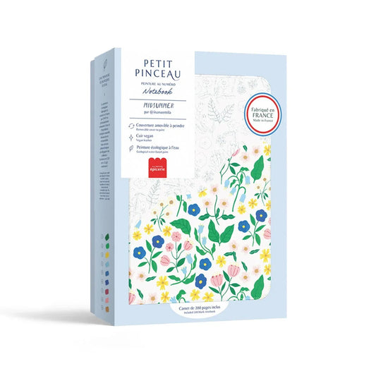 Lavender Malen nach Zahlen - Notizbuch Midsummer