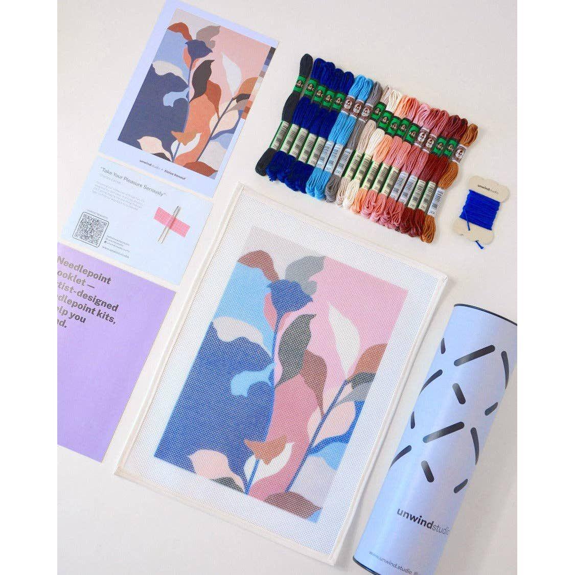 Light Gray Stickset - Rosa Laub