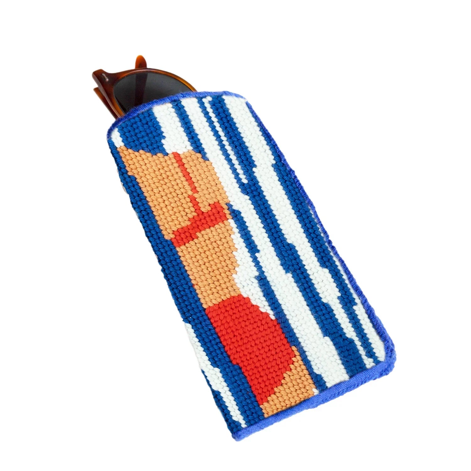 Dark Slate Blue Stickset - Sonnenbrillenetui Strand