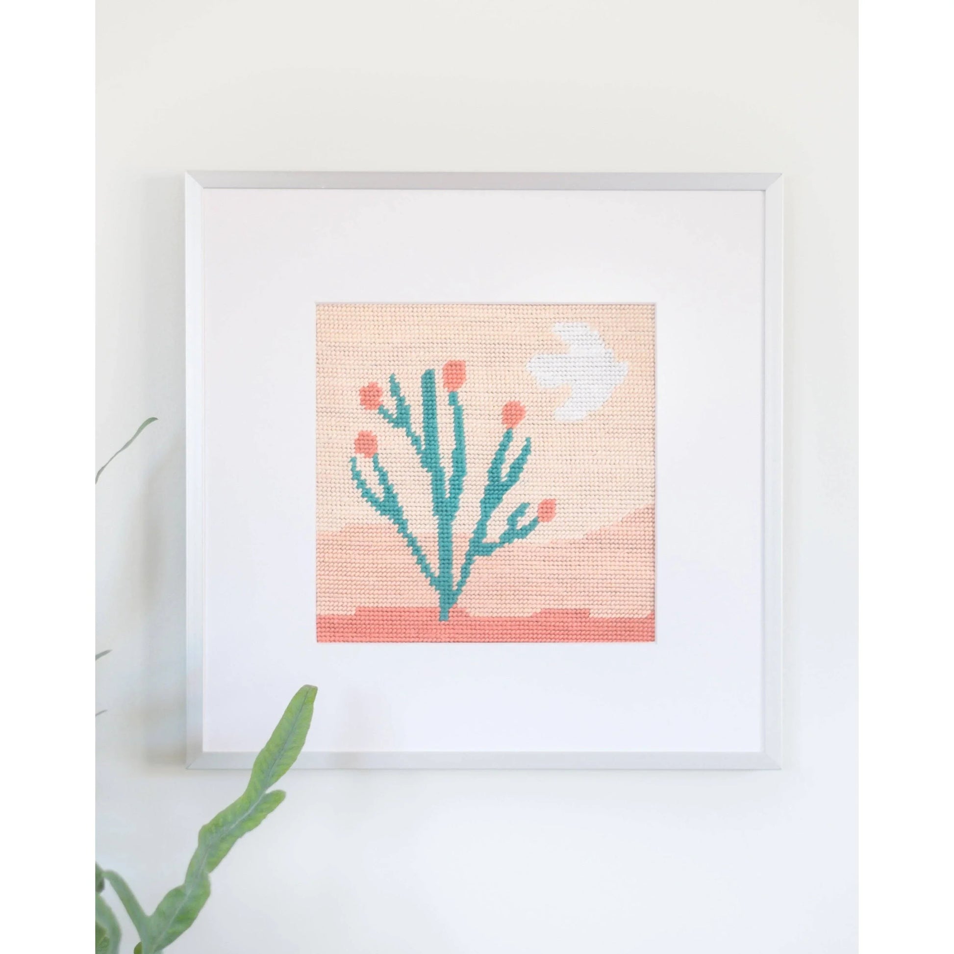 Lavender Stickset - Wüstenkaktus