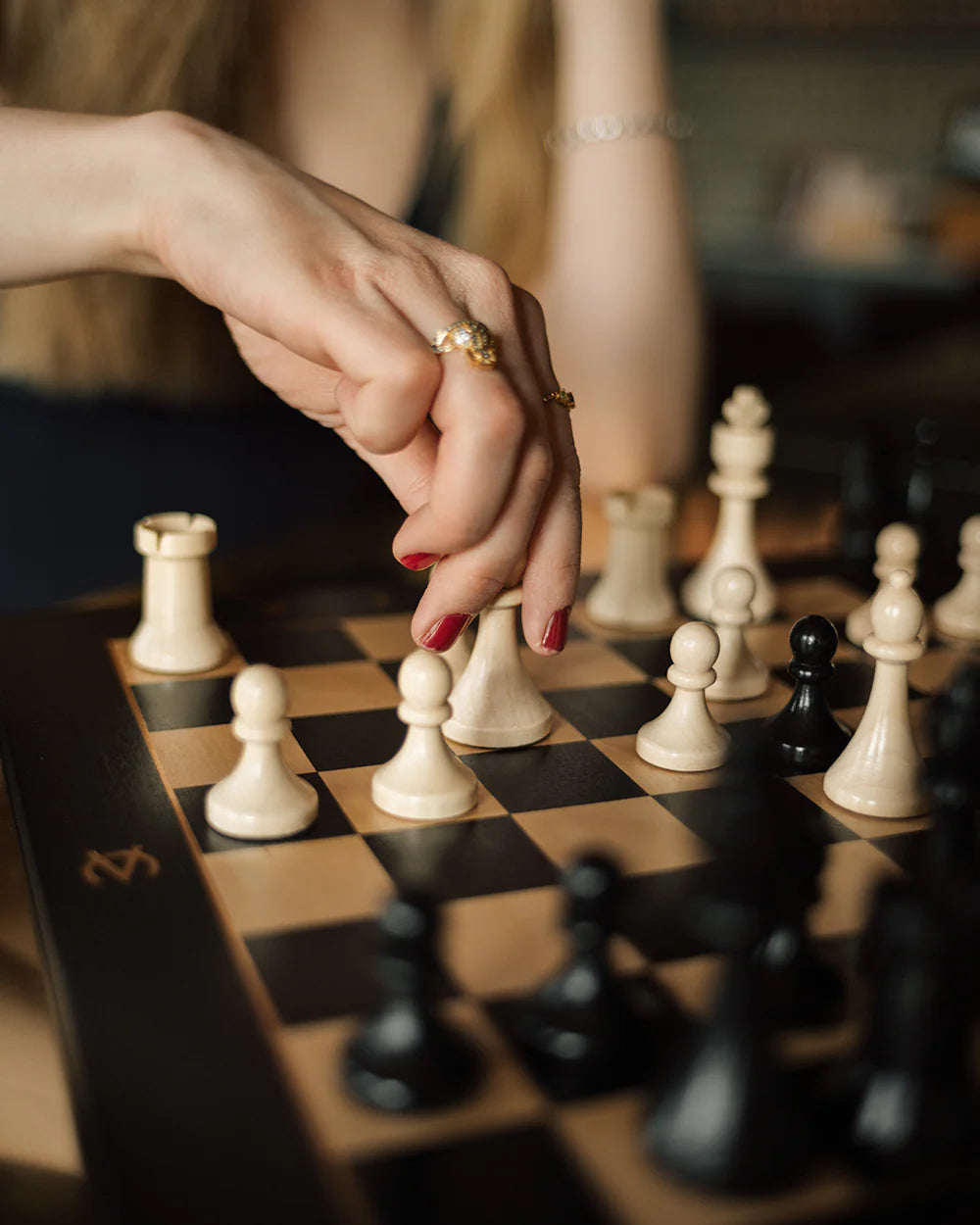 Schachspiel - Anna Cramling Edition