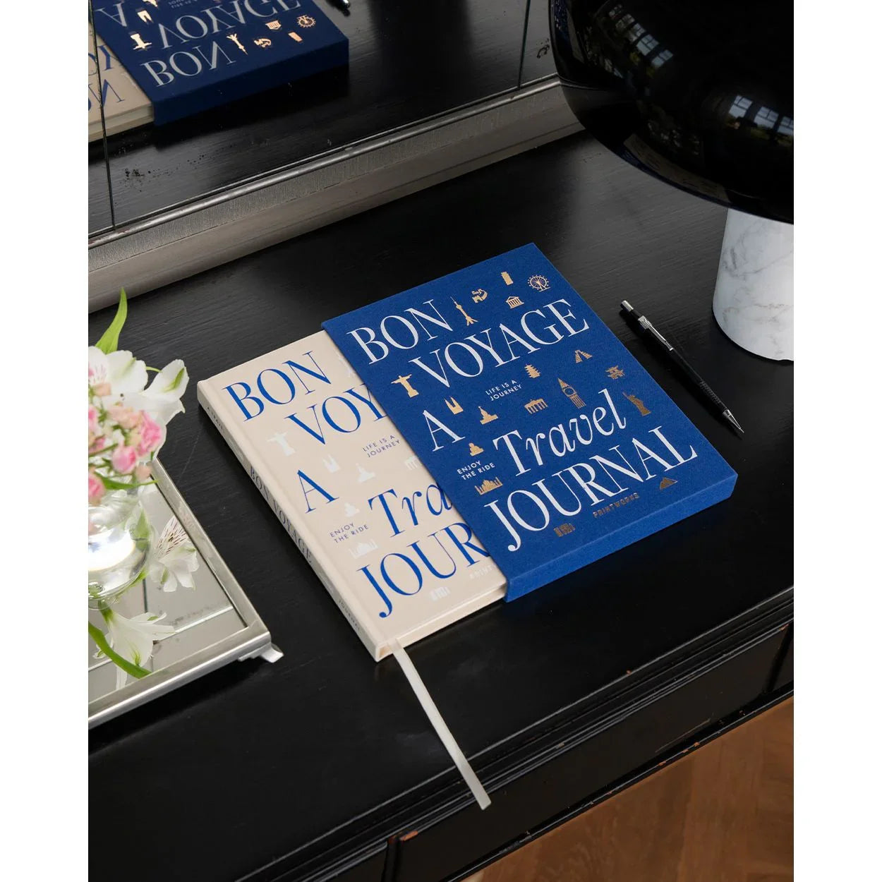 Gray Bon Voyage - Travel Journal