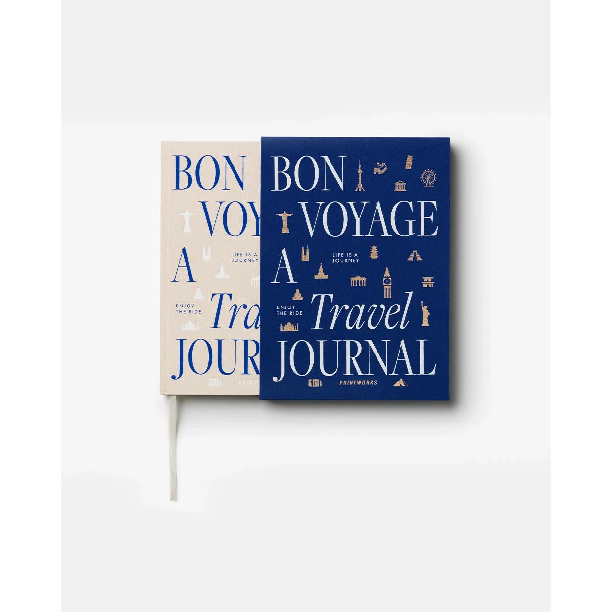 Midnight Blue Bon Voyage - Travel Journal
