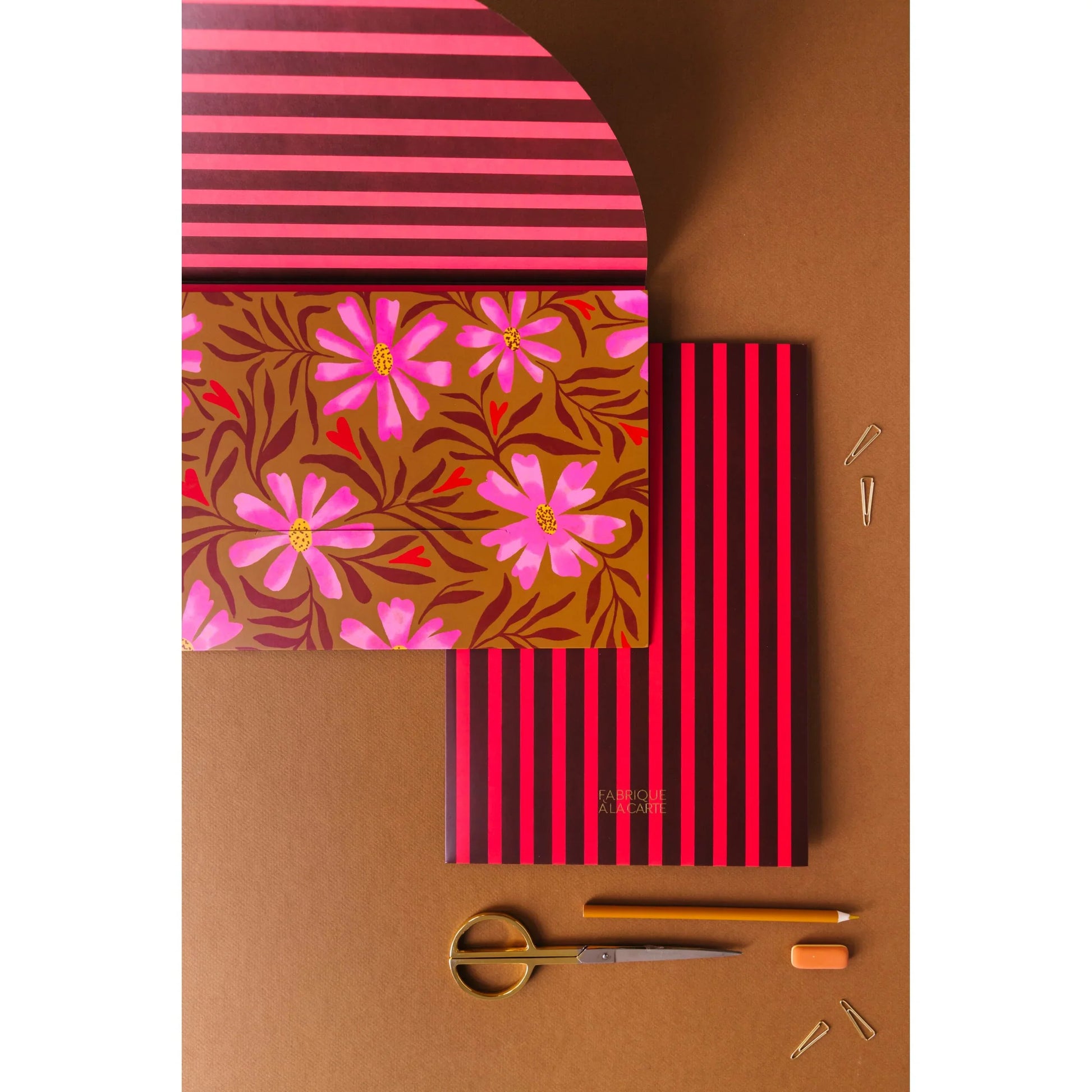 Sienna Fabrique a la Card Dokumentenmappen 2er-Set mit Verschluss