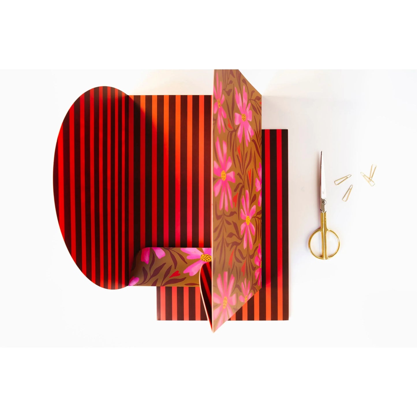 Firebrick Fabrique a la Card Dokumentenmappen 2er-Set mit Verschluss