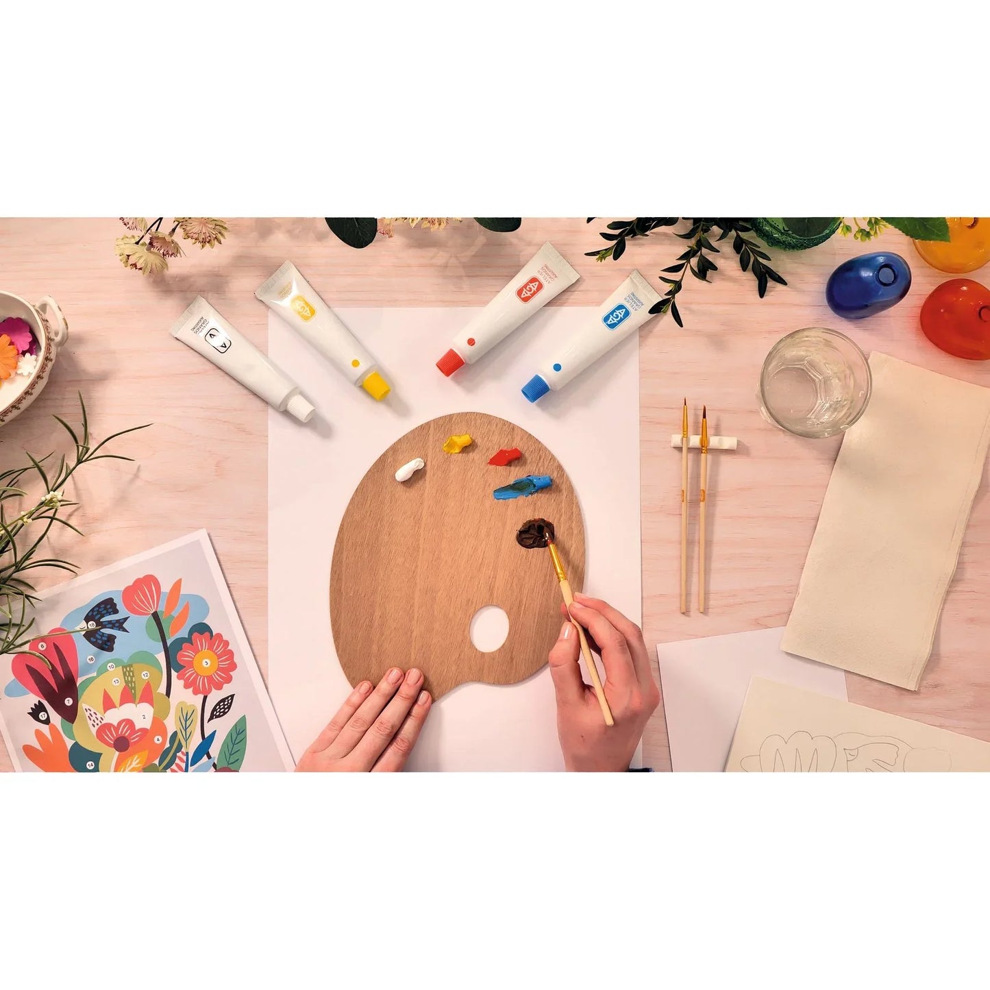 Light Pink Atelier 23, Malerei Abstrakt